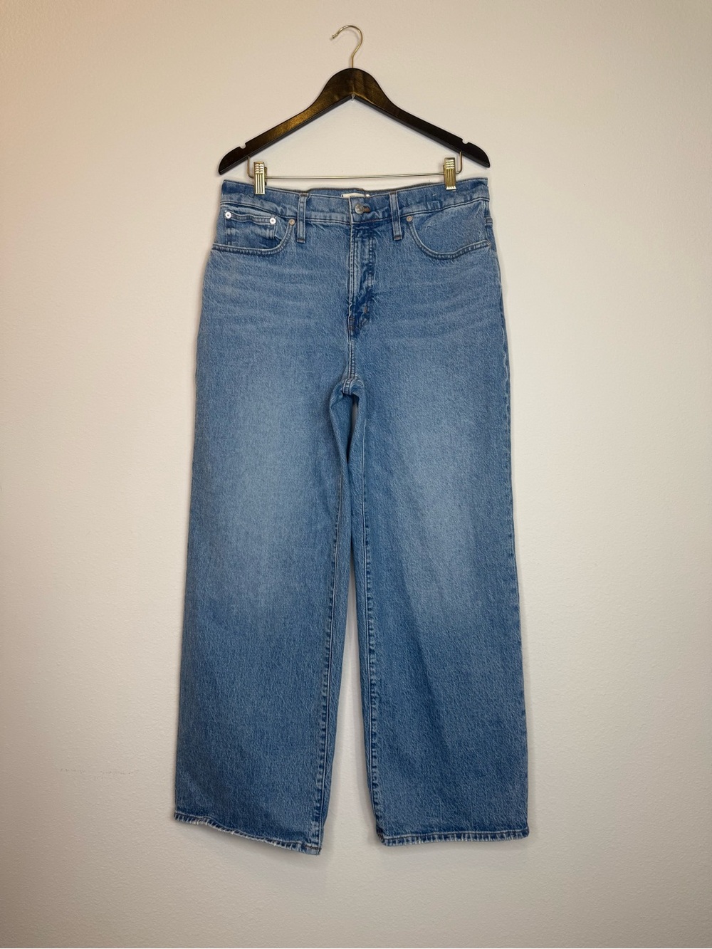 Madewell The Perfect Vintage Wide-Leg Jean Enmore Wash Size 31 - Picture 2 of 10